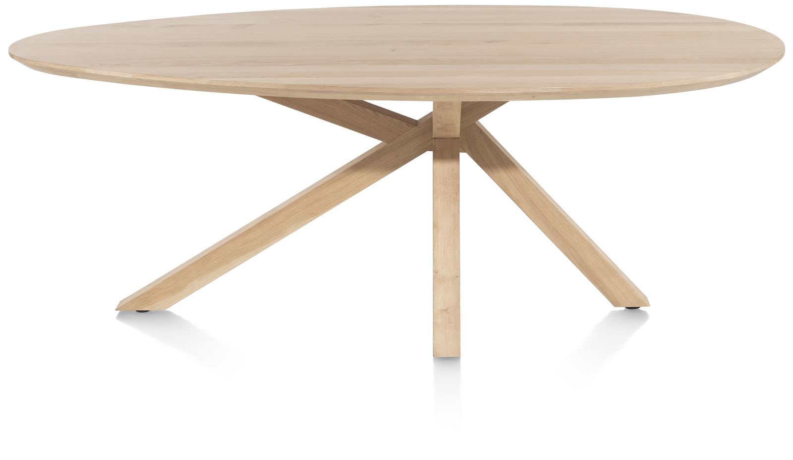 XOOON Esstisch COSENZA ca. B120 H77 T210 cm in Eiche massiv