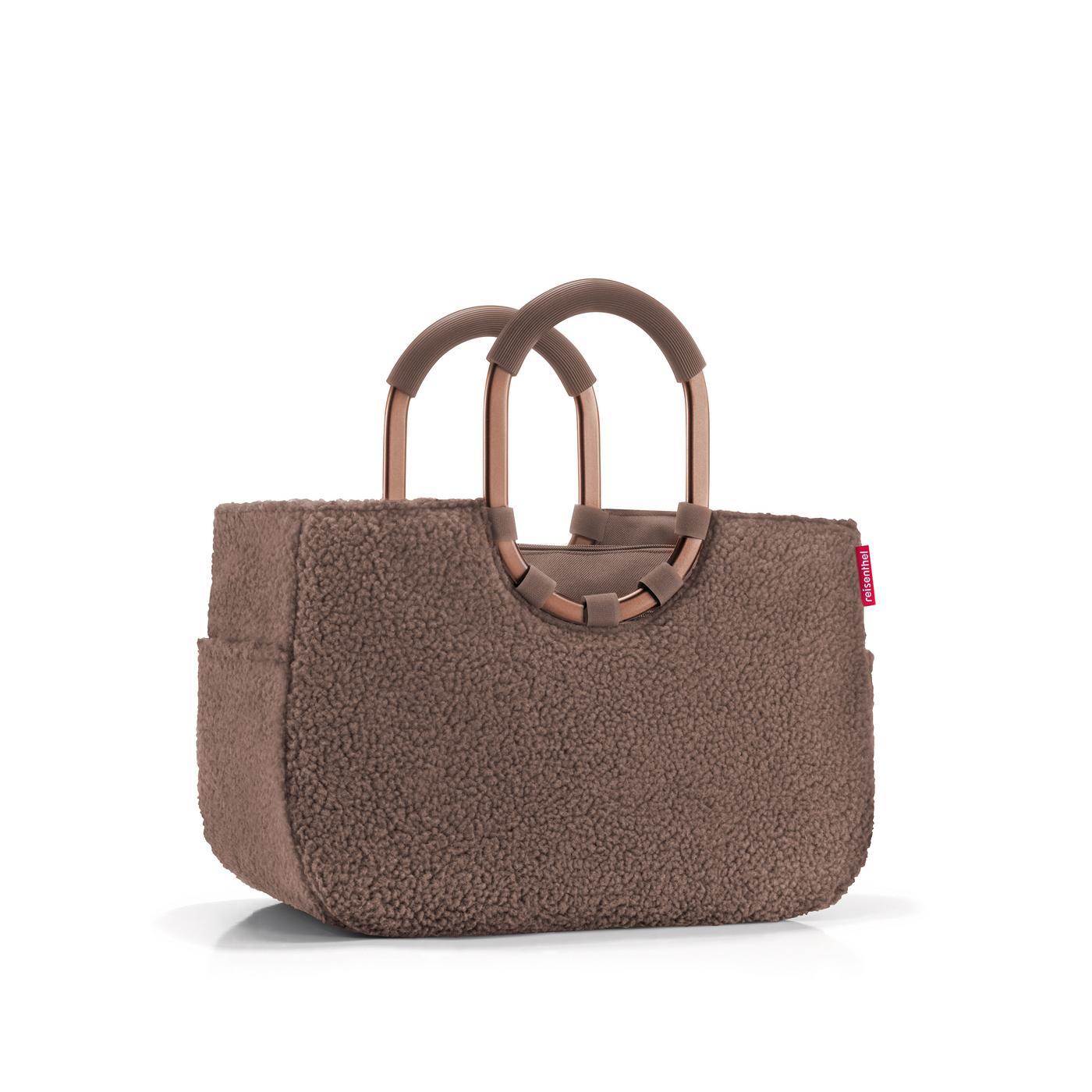 Reisenthel LOOPSHOPPER M in Farbe teddy chocolate Reisenthel LOOPSHOPPER M in Farbe teddy chocolate, Tasche, Hanf, flauschig, Tote, Fall