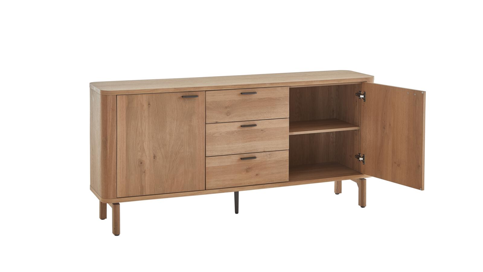 Habufa Sideboard ZADE ca. B180 H85 T42 cm in dune color