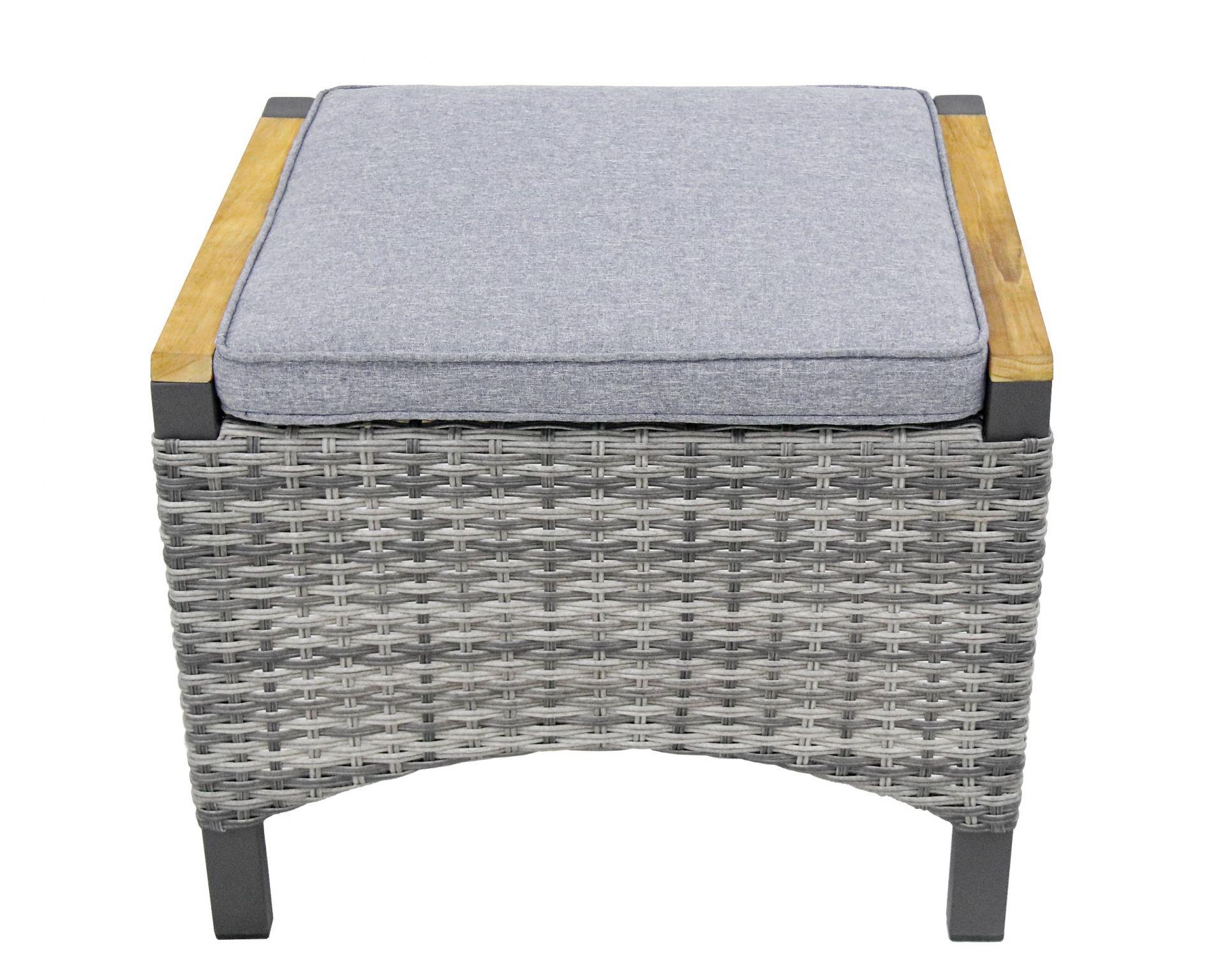 Hocker KERAMO in Grau, Moebel
