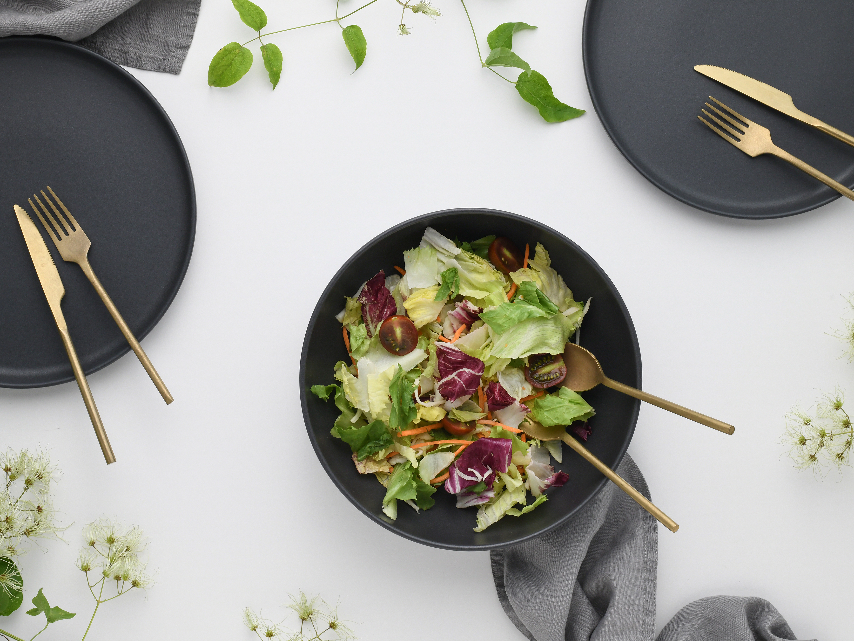 CreaTable Servierschale Uno in Farbe Schwarz seidenmatt CreaTable Servierschale Uno in Farbe Schwarz seidenmatt