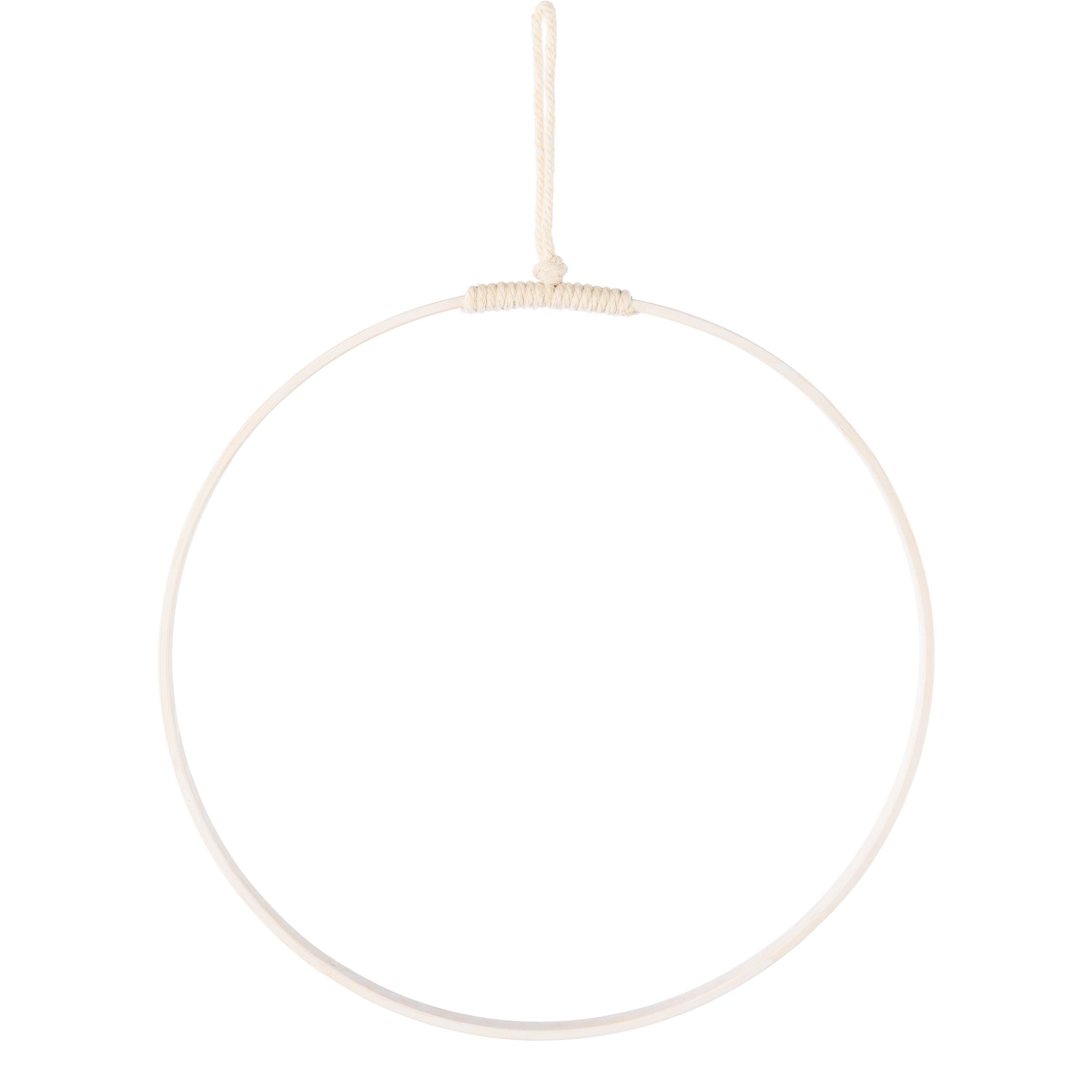 Bambus Ring Hänger 30x30cm
