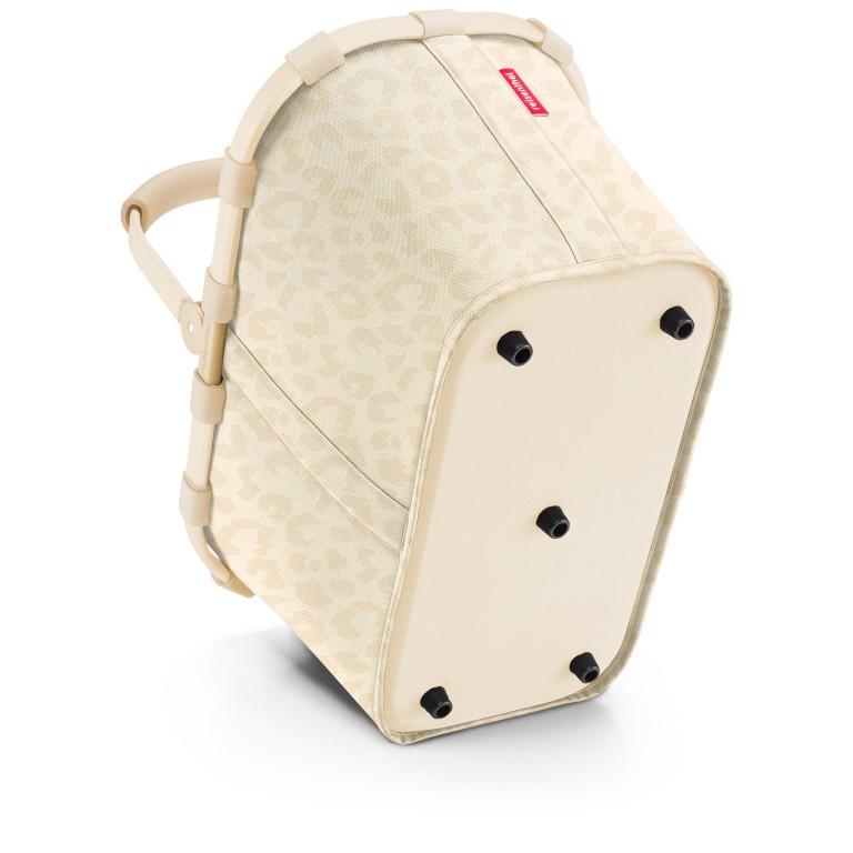 CARRYBAG in Farbe leo vanilla, baby-stroller-seat, car-seat, Leopard-pattern, beige, bottom-plate