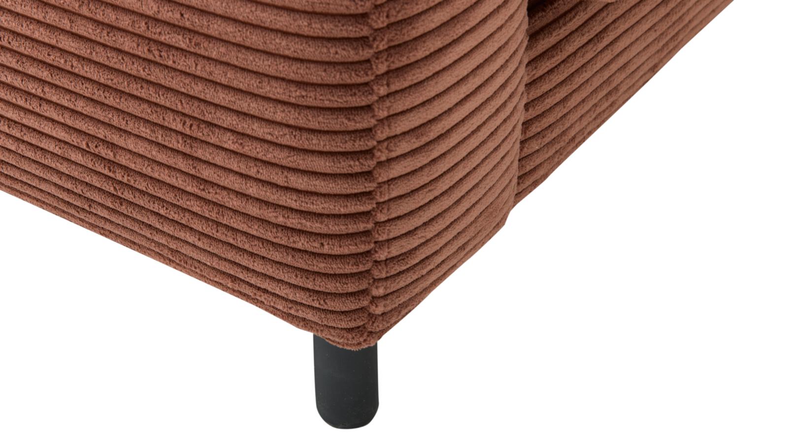 Roomio Sofa NO. 4103 in Stoff Cord rusty Roomio Sofa NO. 4103 in Stoff Cord rusty