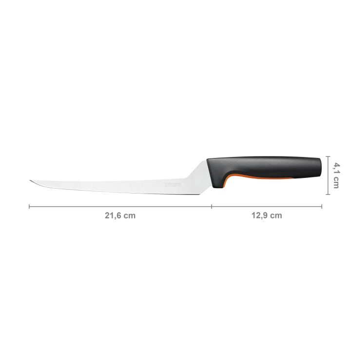 Fiskars Filetiermesser FUNCTIONAL FORM 41cm in Farbe Black/Orange