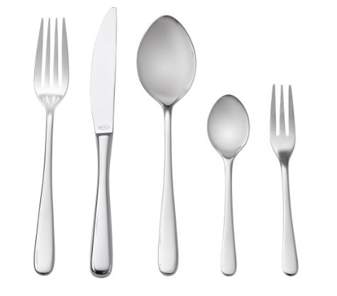 Rösle Besteck-Set 30-tlg. PASSION, Tafelbesteck, Besteckset, Edelstahl, Messer, Löffel