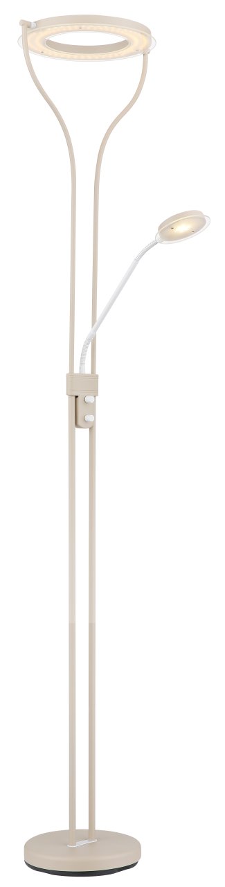 Interliving LED-Deckenleuchte IL-9355 in Metall sandfarben matt, Lampe