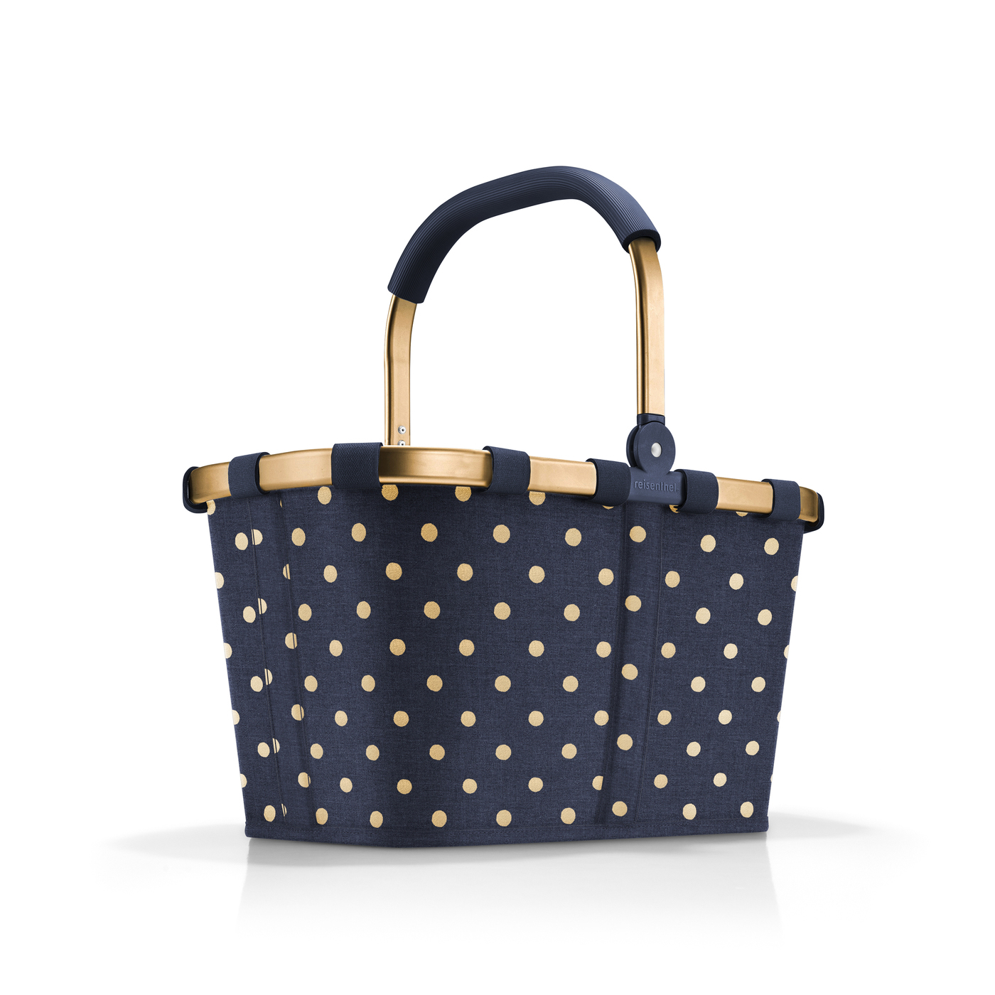 Reisenthel CARRYBAG in Farbe frame metallic dots blue