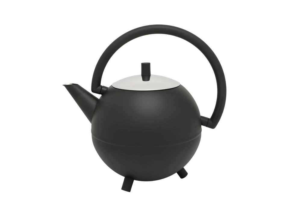 Bredemeijer Teekanne Duet Design Saturn 1,2 Liter in Farbe schwarz 