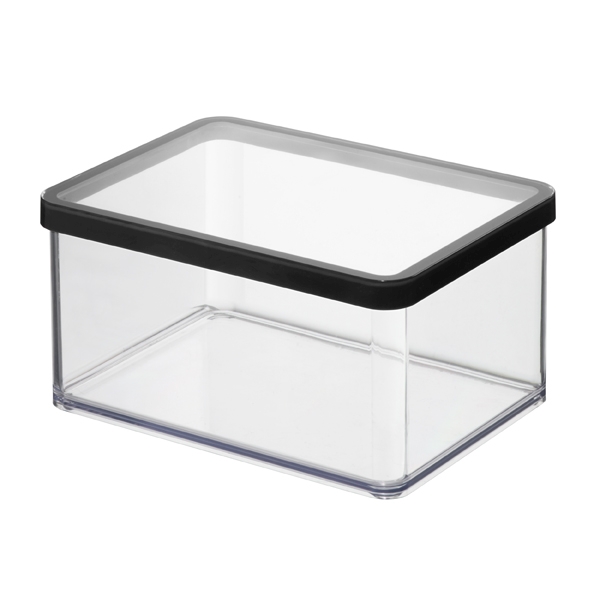 Rotho Premium Dose LOFT in Farbe Schwarz