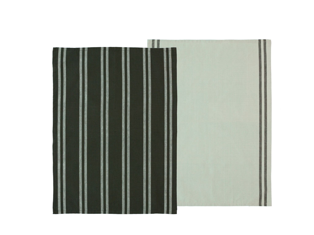 Södahl Geschirrtuch in Farbe forest green