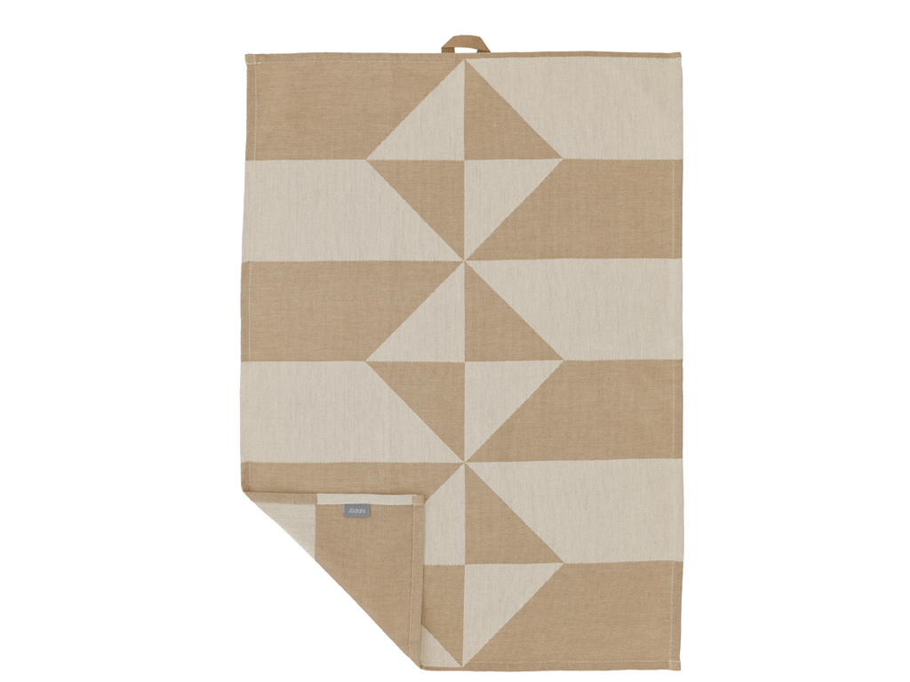 F&H Geschirrtuch TWIST in Farbe Braun