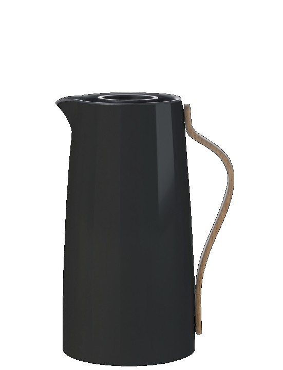 Stelton Kaffee-Isolierkanne Emma 1,2 Liter in Farbe black