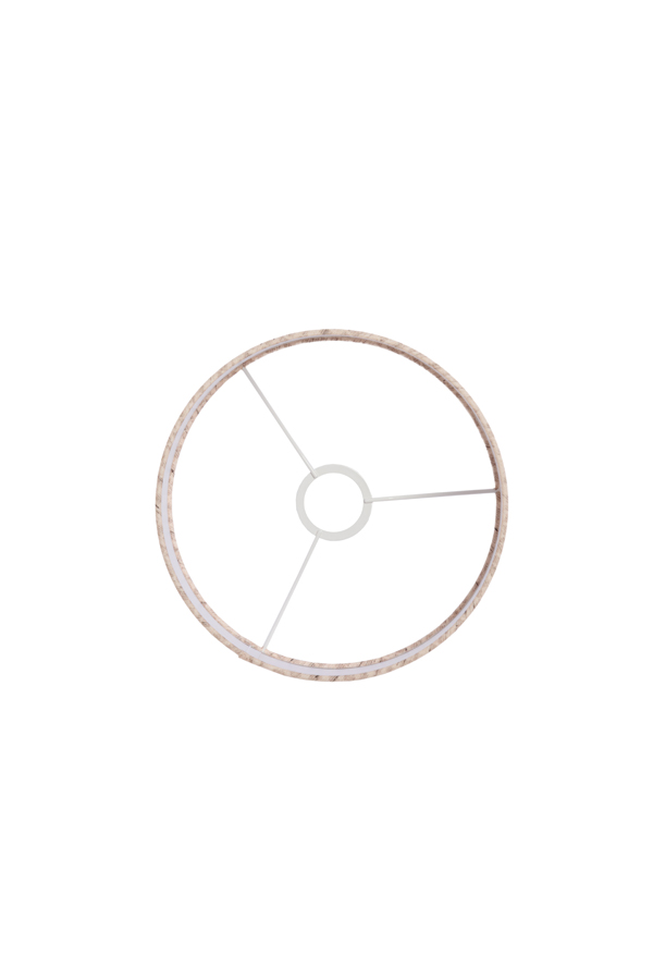 Light & Living Lampenschirm STONE in Farbe beige, Reifen, Maschine, Rad