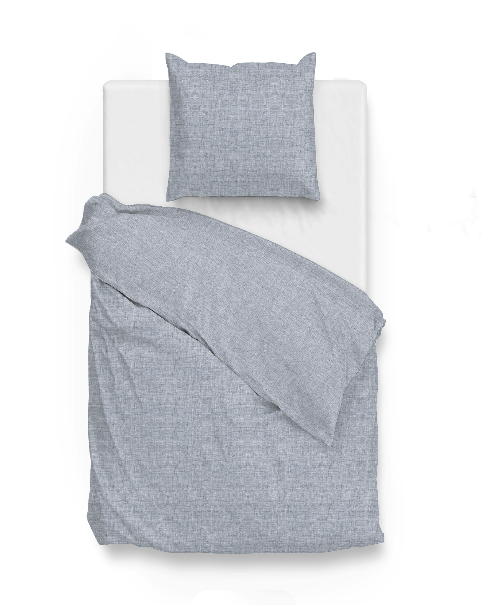 Heckettlane Bettwäsche ca. 155x220cm in Farbe Denim