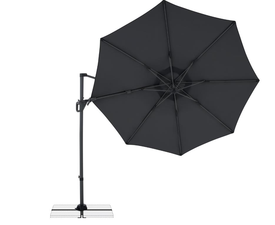 Doppler Kurbel LIFE PENDEL in Farbe 840, Baldachin, Regenschirm