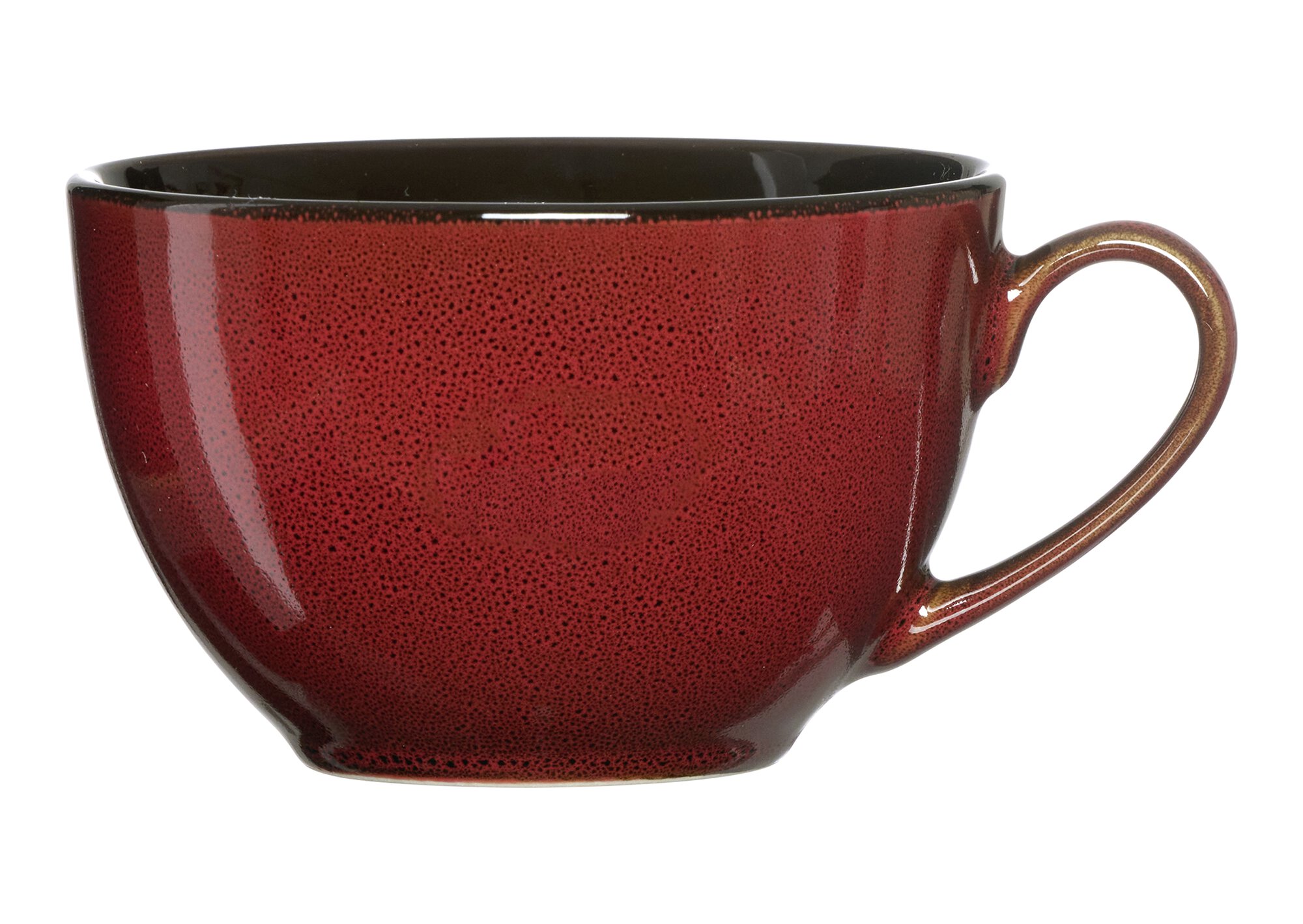 Ritzenhoff & Breker Obertasse 220ml GAMBIA aus Steinzeug rot Ritzenhoff & Breker Obertasse 220ml GAMBIA aus Steinzeug rot