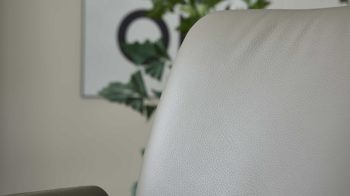 Armlehnstuhl in Leder 1 LD140 Lava
