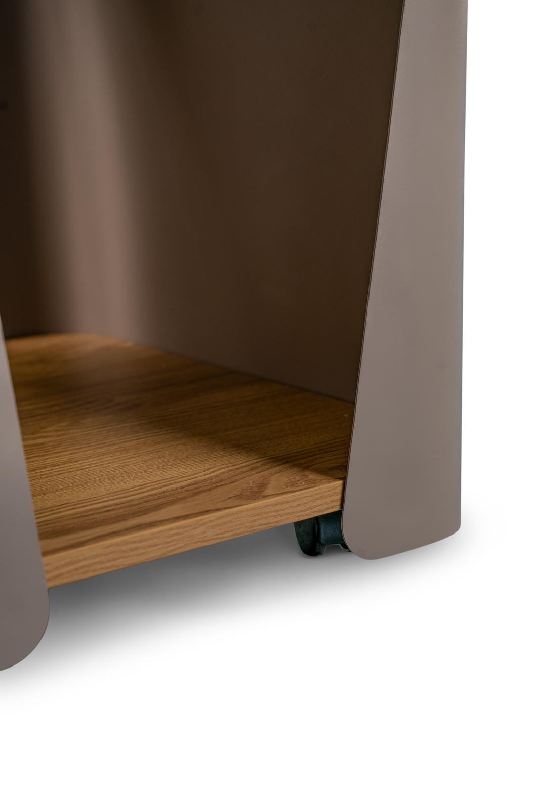 M2 Kollektion Beistelltisch SANDRO ca. B40 H48 cm in Eiche MDF Dekor 