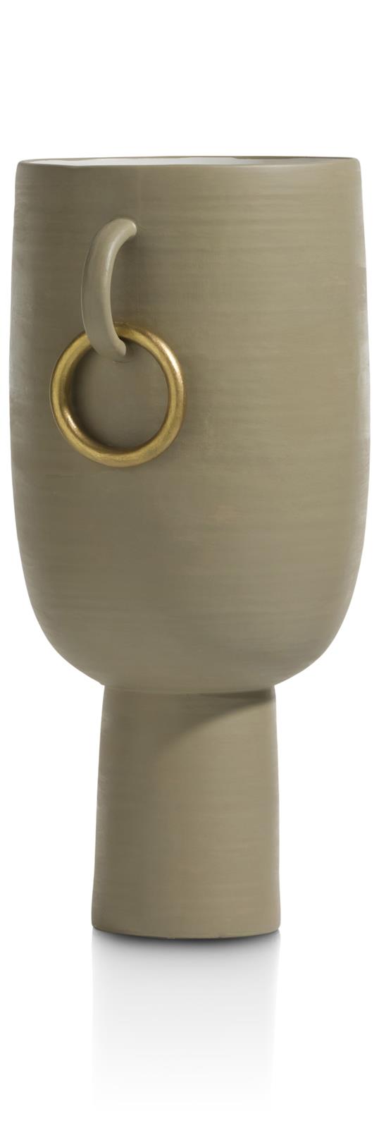 Coco Maison Presley Vase H34cm 48022-BEI