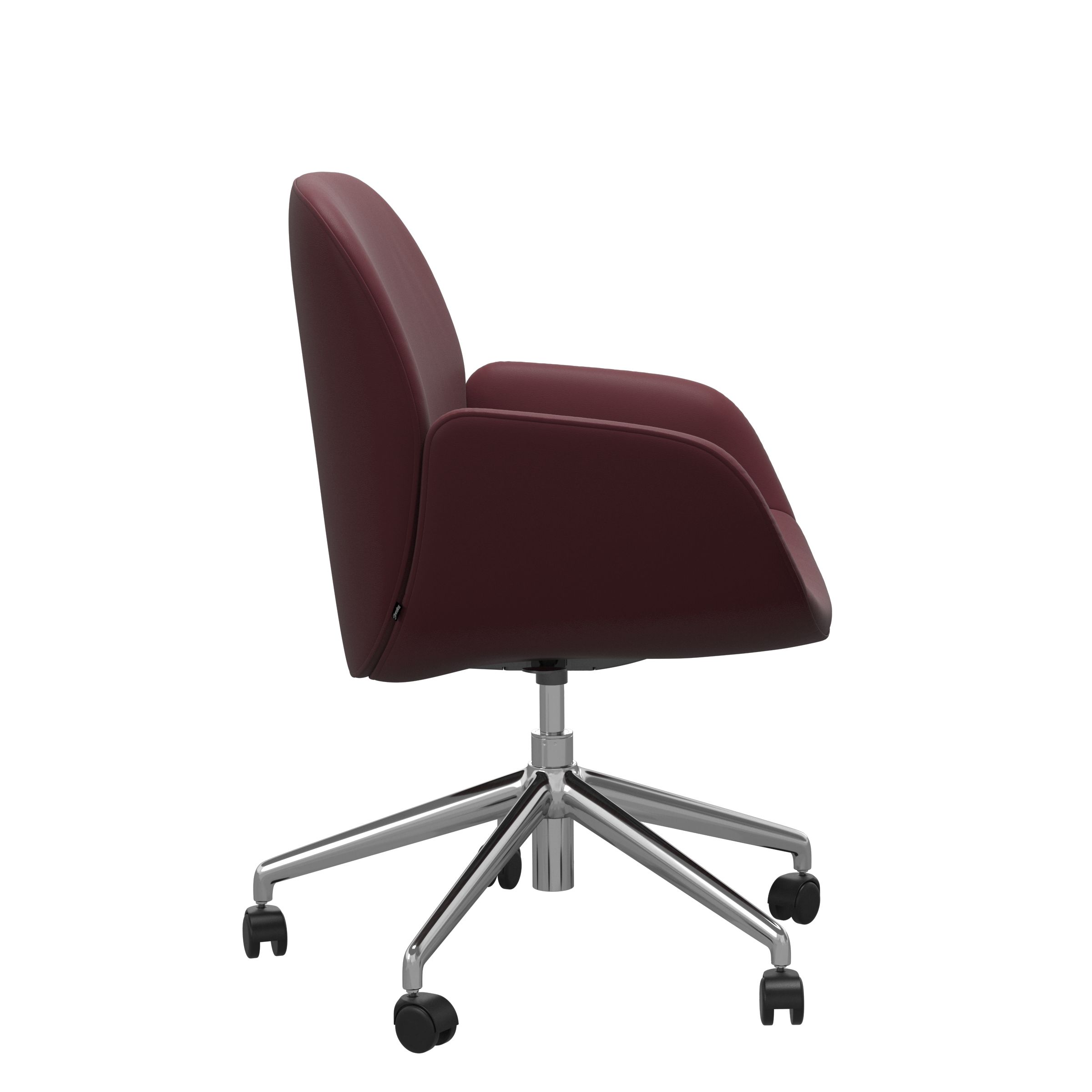 Stressless Home-Office Stuhl BAY in Leder Batick bordeaux Stressless Home-Office Stuhl BAY in Leder Batick bordeaux