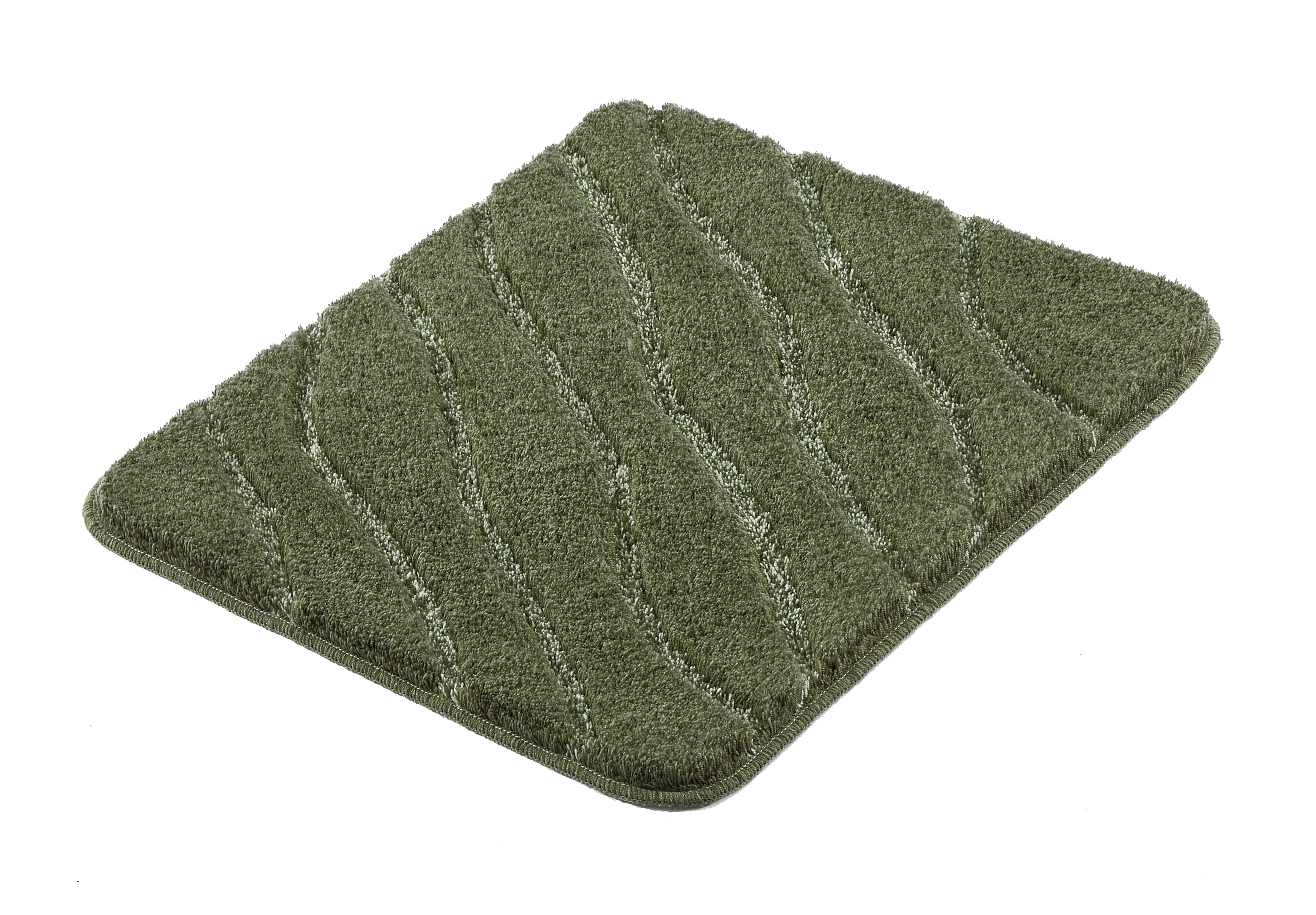 Kleine Wolke Badteppich TRAM ca. 55x65cm in Farbe Forest, mat, Küche, Tuch, grün, texturiert