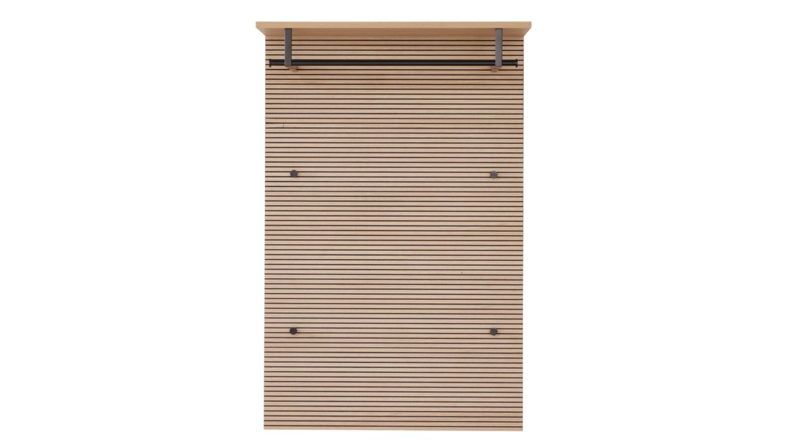 Interliving Garderoben-Paneel IL6015 ca.B80 H121 T32 cm in 57 Eiche Natur Dekor Rille Interliving Garderoben-Paneel IL6015 ca.B80 H121 T32 cm in 57 Eiche Natur Dekor Rille, Holz, Sichtschutz, Lamellen, Holzlatten, Verkleidung