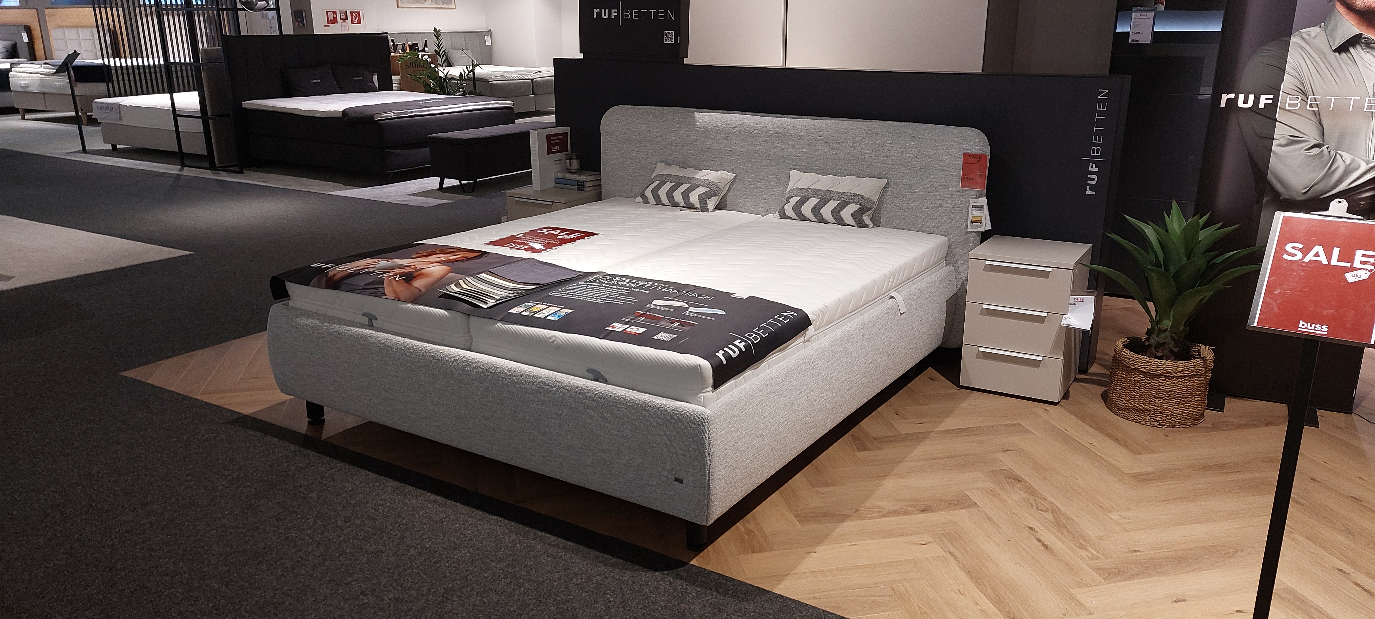 RUF Betten Polsterbett COSY in Stoff 06530 RUF Betten Polsterbett COSY in Stoff 06530