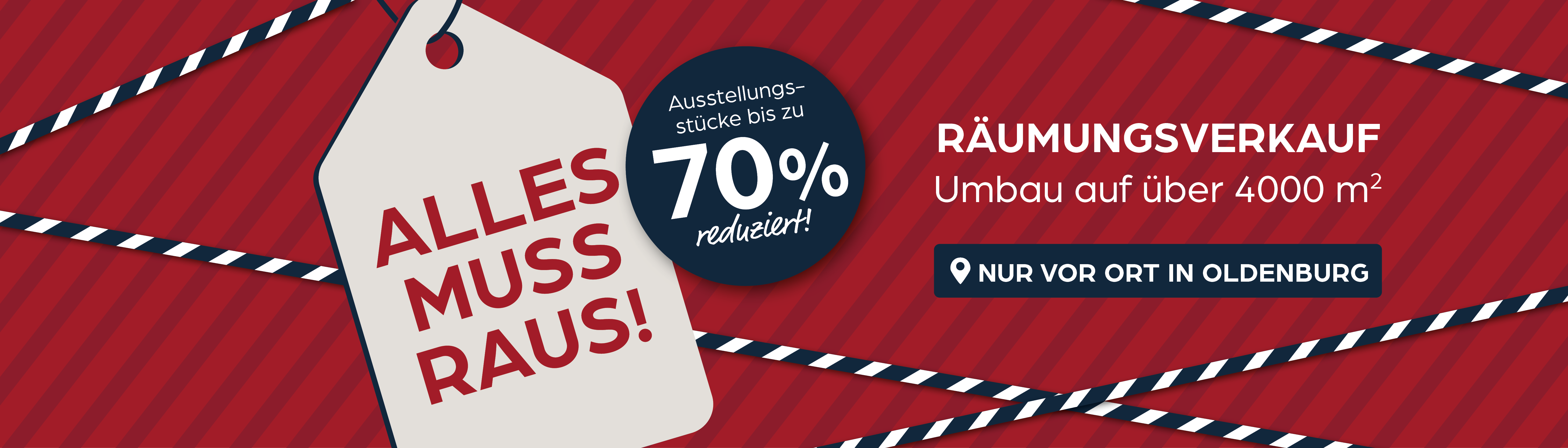 Ausverkauf, Räumungsverkauf, Aufkleber, Label, Rot