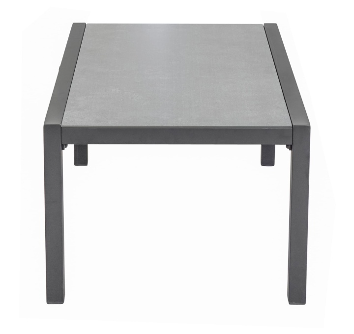 L.C. Wholesaler Couchtisch SONDRINO ca. B100 H42 T60 cm in Platte Keramik Beton-Optik