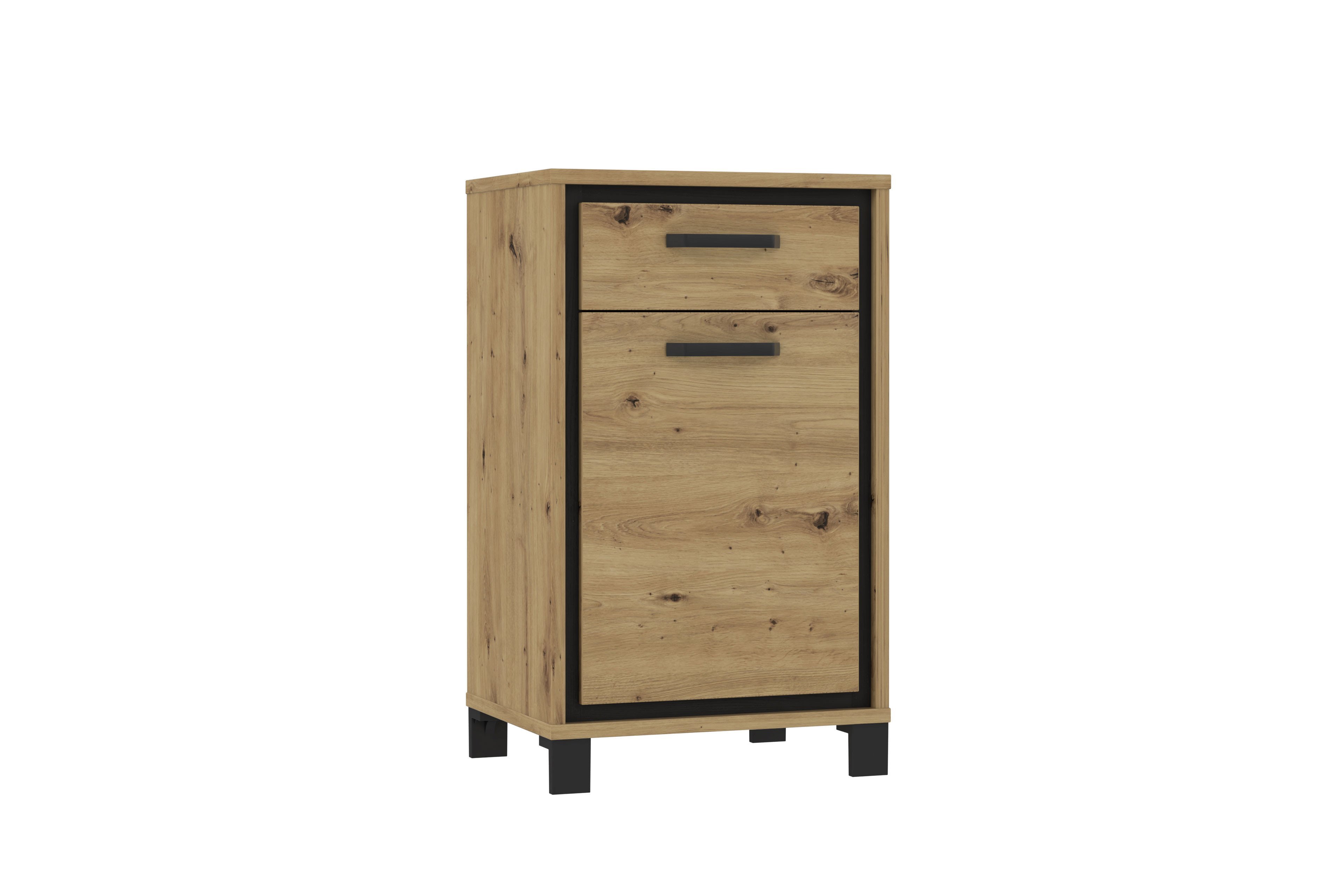 Forte Schuhschrank Trondheim in Artisan Eiche Nachbildung Forte Schuhschrank Trondheim in Artisan Eiche Nachbildung
