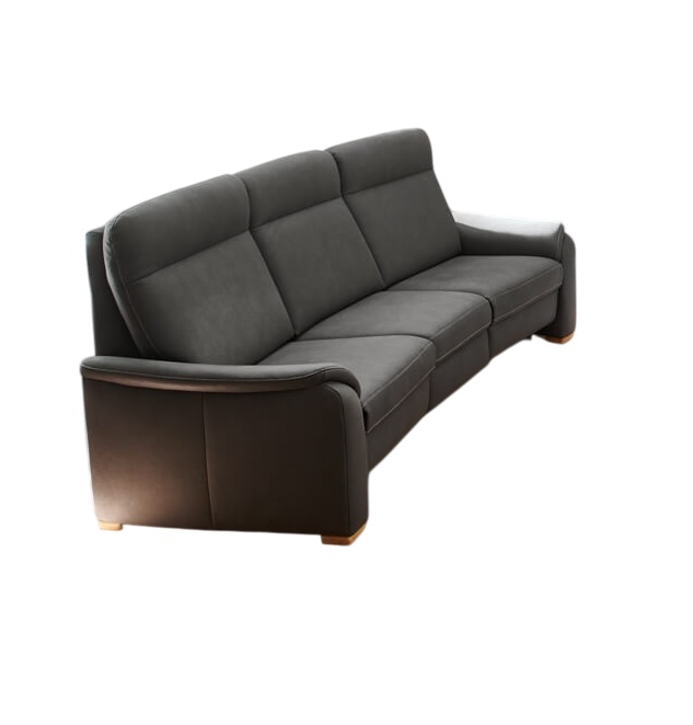 2-Sitzer Trapezsofa PP-PF20072 in Stoff Mammut anthrazit