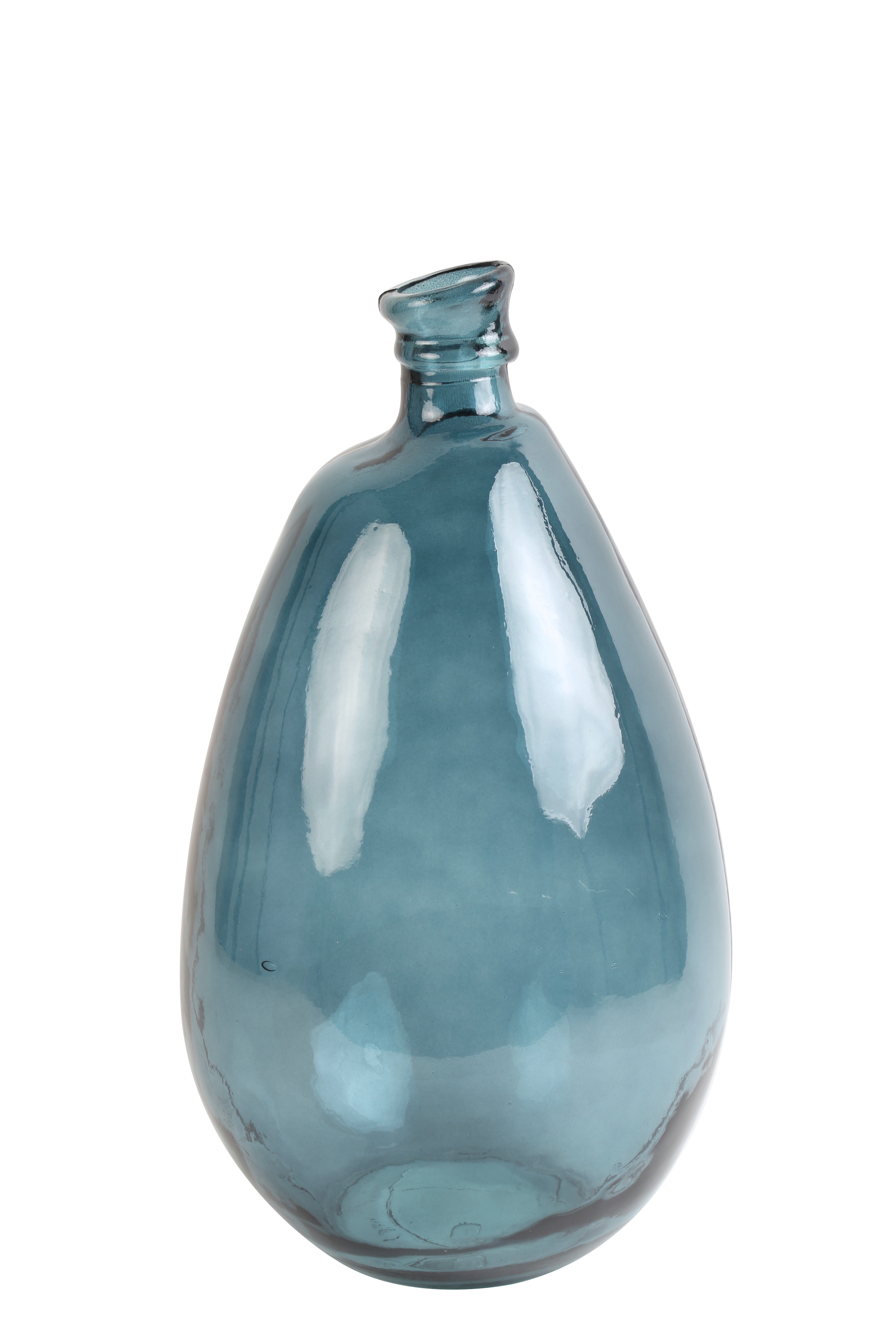 Light & Living Vase GIORGIO in Glas Dunkelblau