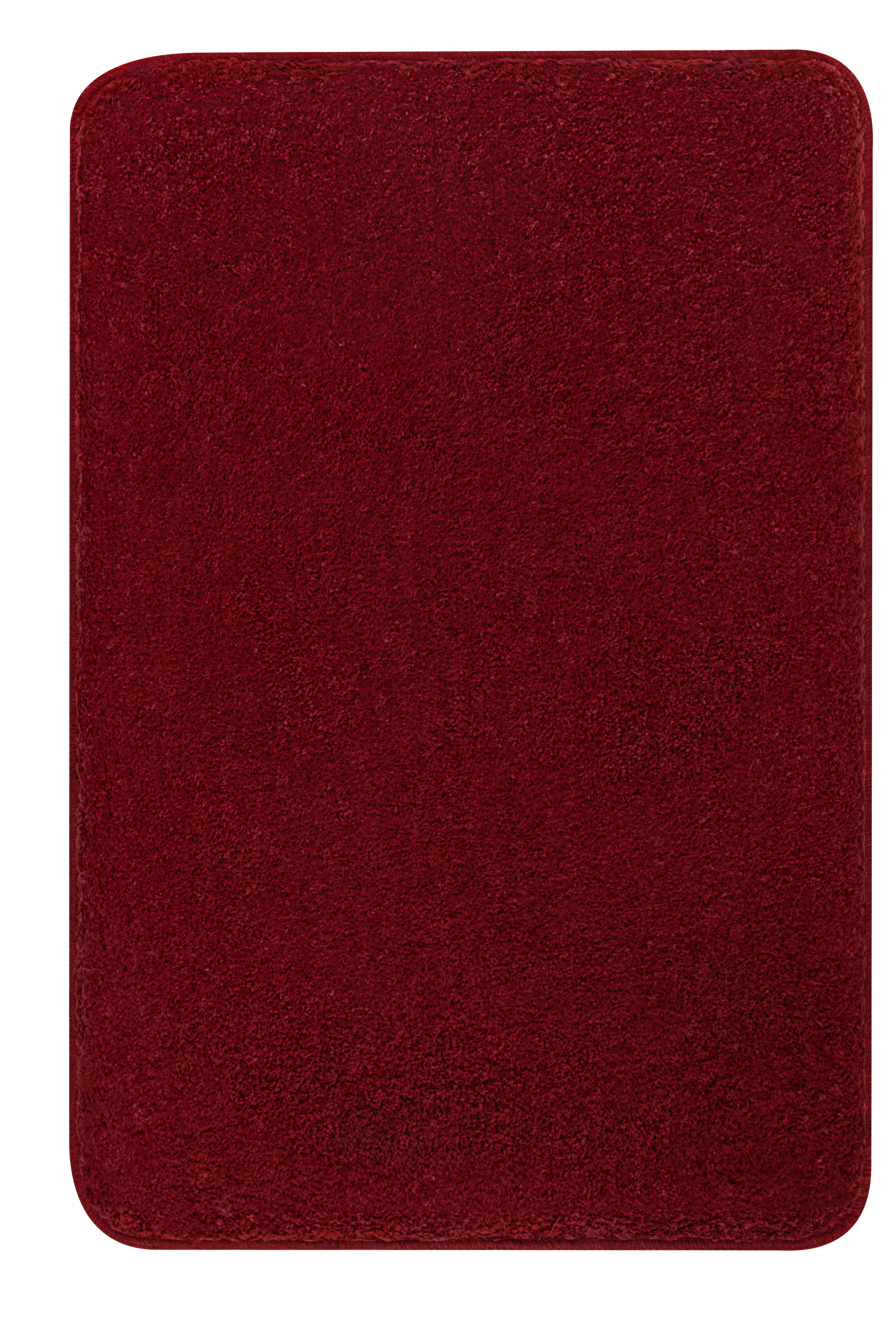 Kleine Wolke Badteppich MEADOW ca. 60x90cm in Farbe Marsala