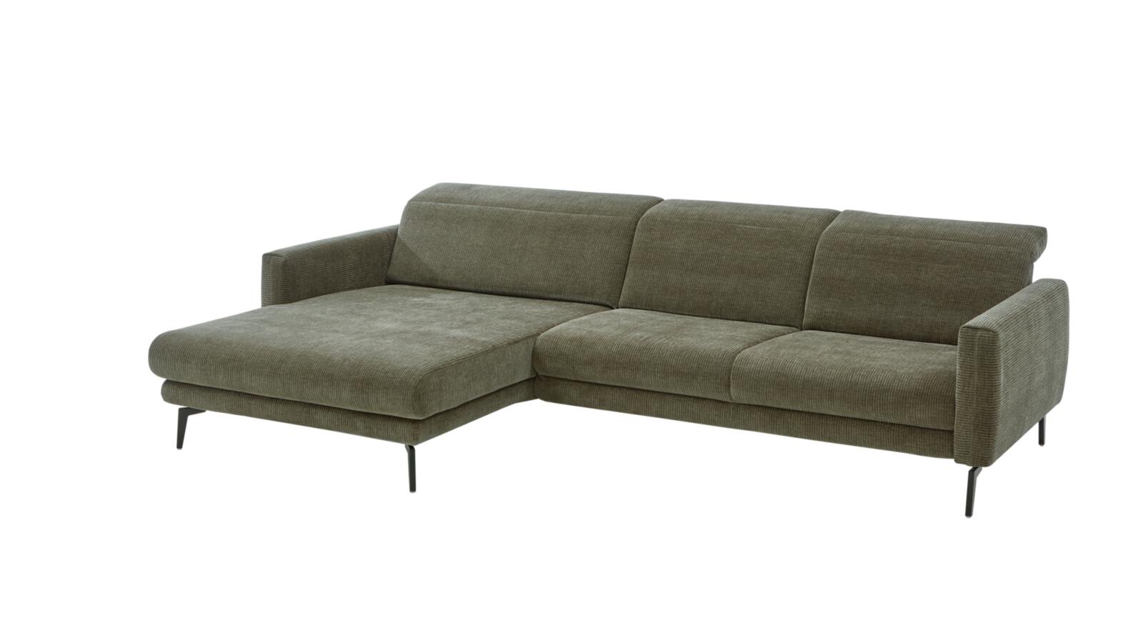 Modulmaster Polstergruppe MM-ZE1195 ca. 305x191cm in Stoff Maranta olive