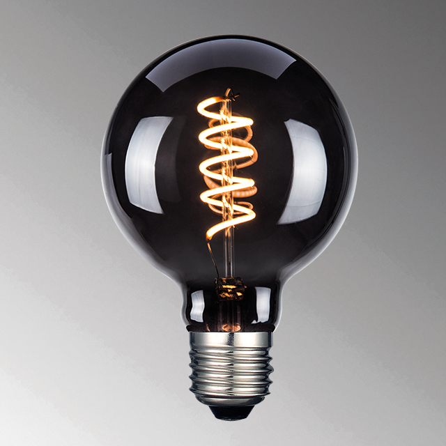 FH Lighting Lampe ELEGANCE LINE in Glas rauchfbg.