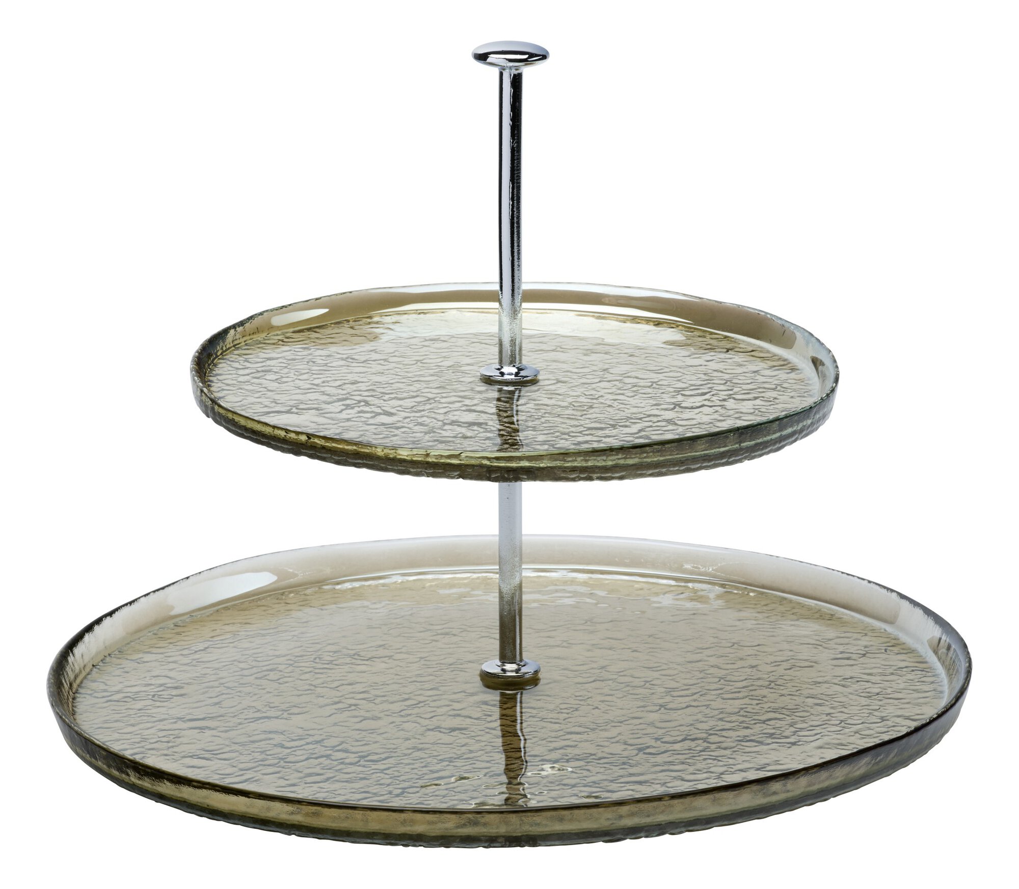 Ritzenhoff & Breker Etagere LUZIA 19/28cm aus Glas braun Ritzenhoff & Breker Etagere LUZIA 19/28cm aus Glas braun