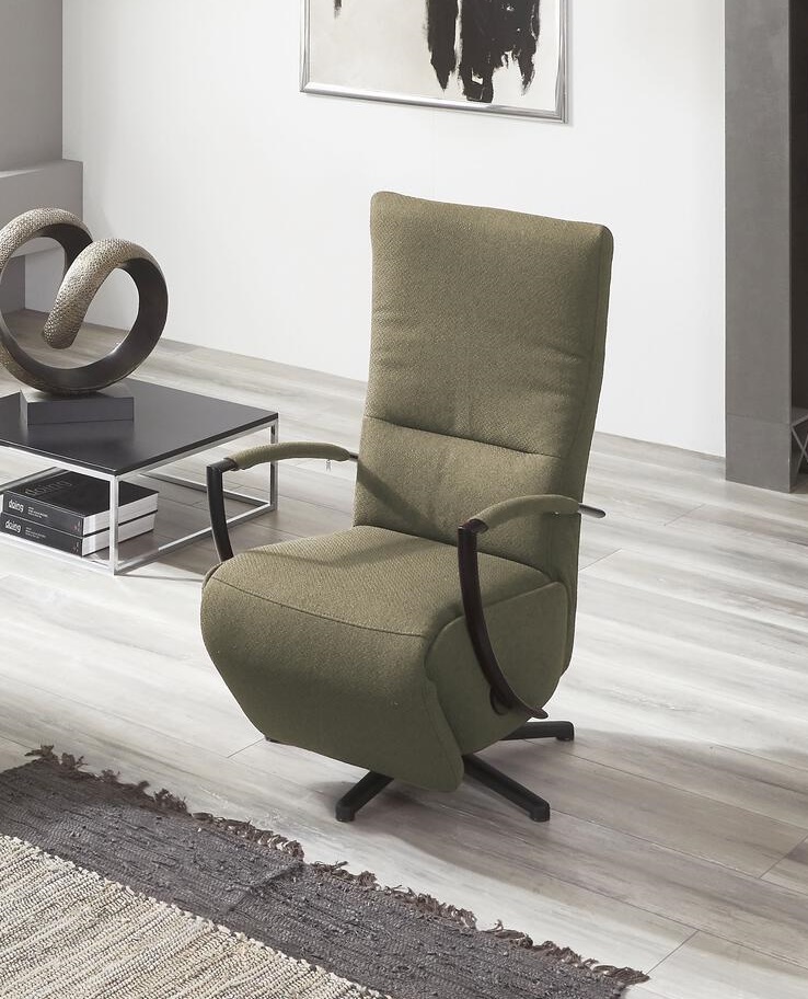 Poco Drehsessel Relaxline 3 in Stoff Amsterdam khaki, Moebel, Stuhl, Sessel, Drinnen