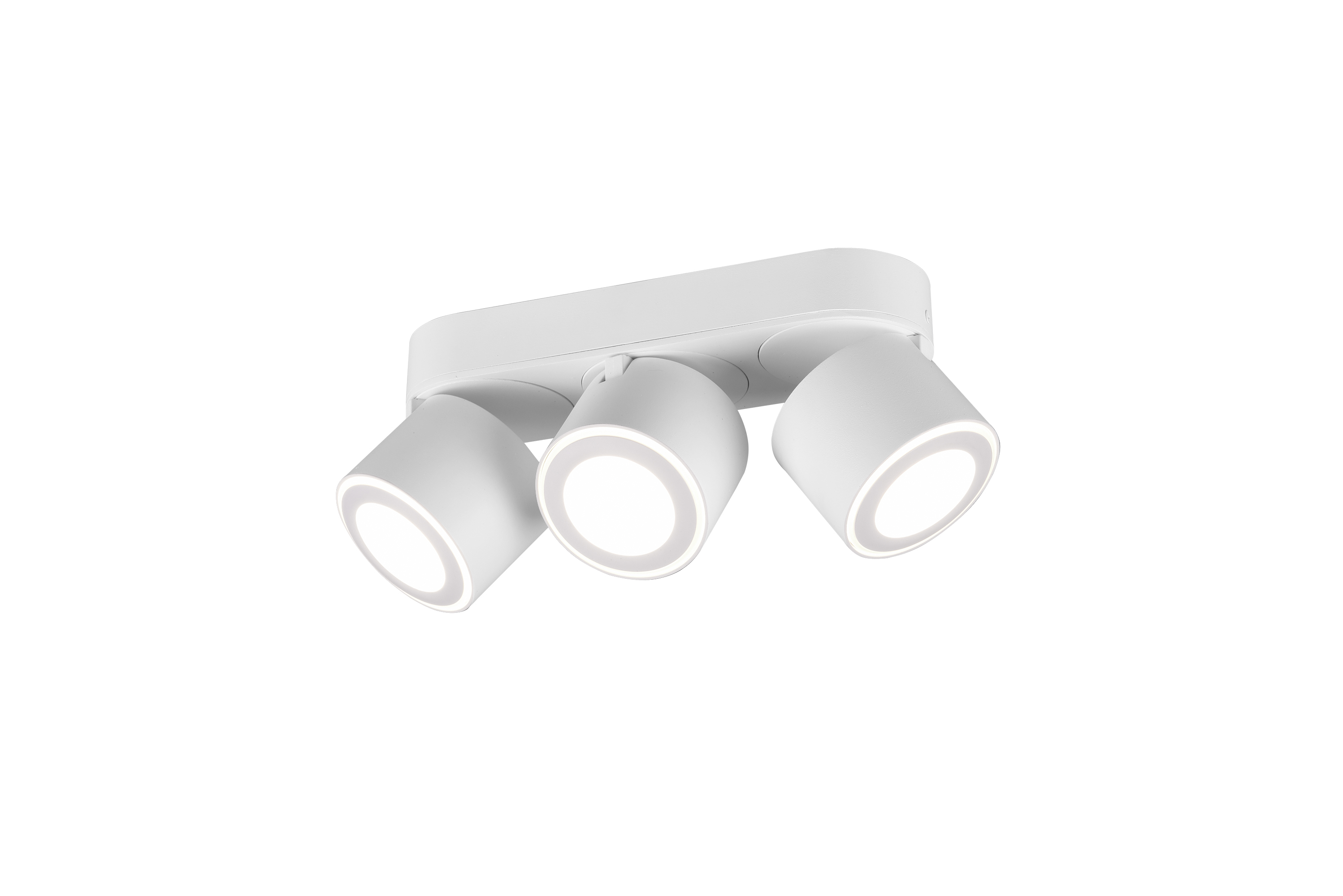 Trio LED-Deckenleuchte TAURUS in weiß matt