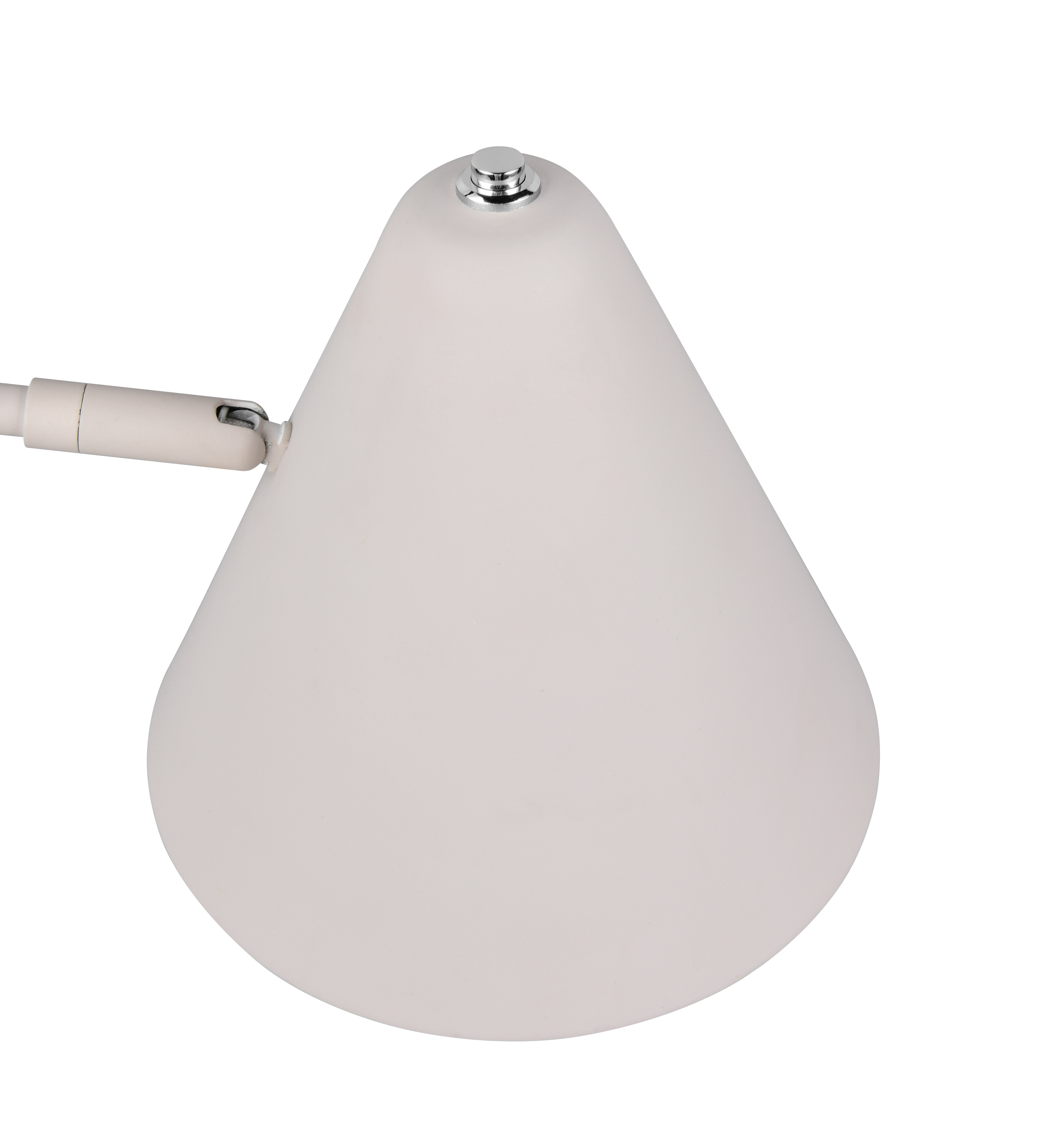 Trio Stehleuchte COSIMA 1-flammig in Farbe warm grey, Lampe, Lampenschirm, Kegel