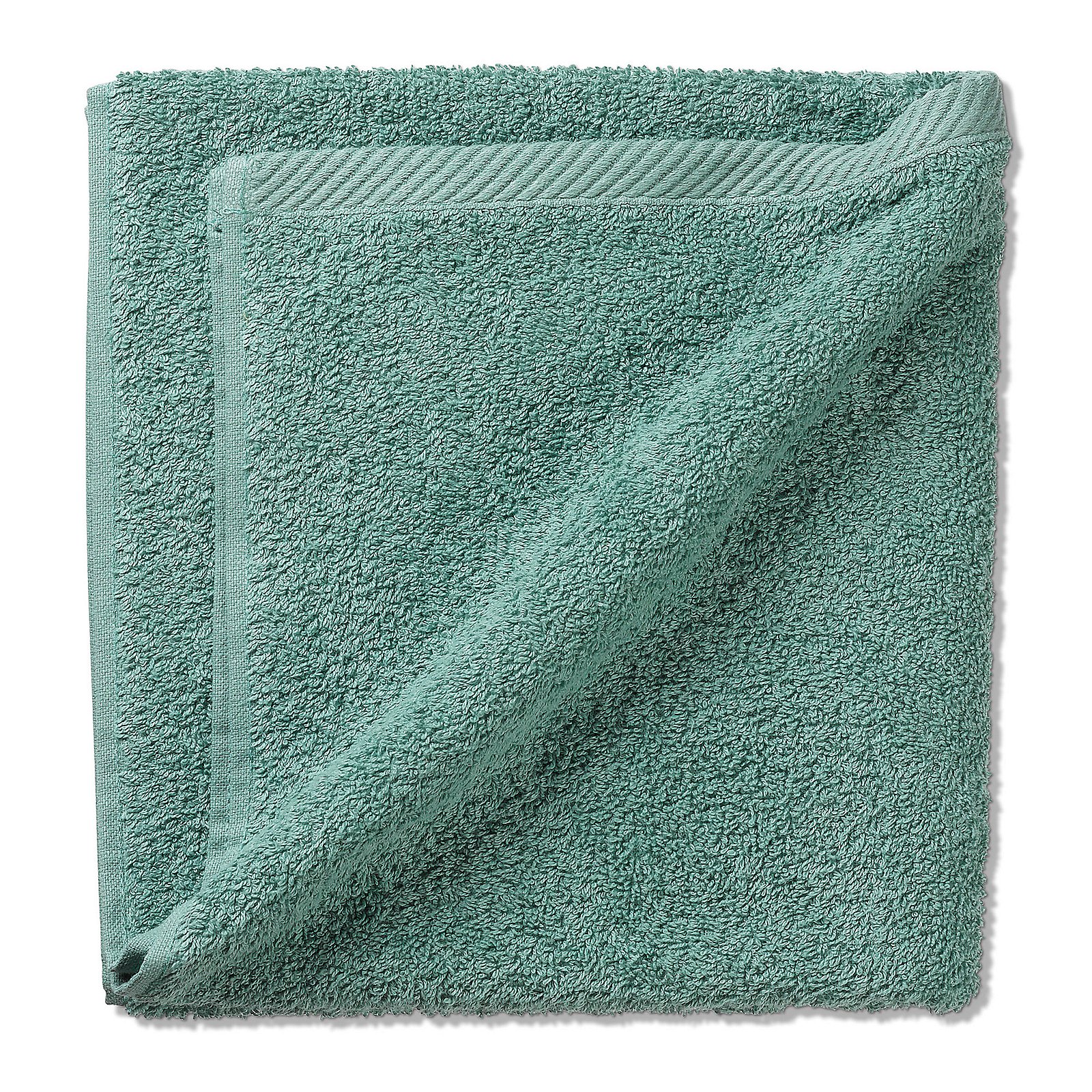 Kela Handtuch LADESSA in Farbe Jadegrün, Handtuch, Badetuch, Türkist, Baumwolle, Badezubehör