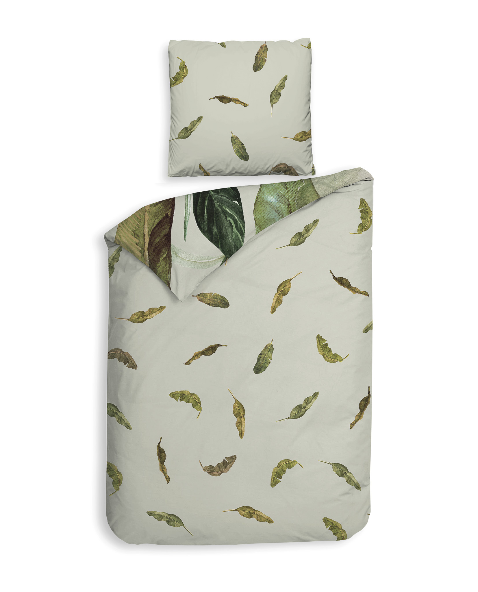 Heckettlane Bettwäsche ca. 155x220cm in Farbe Green