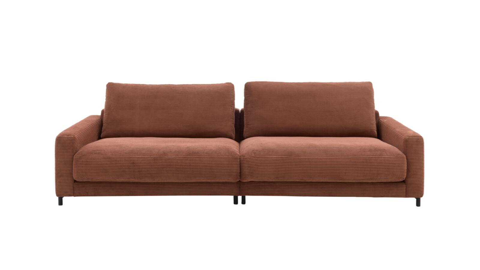 Roomio Sofa NO. 4103 in Stoff Cord rusty Roomio Sofa NO. 4103 in Stoff Cord rusty
