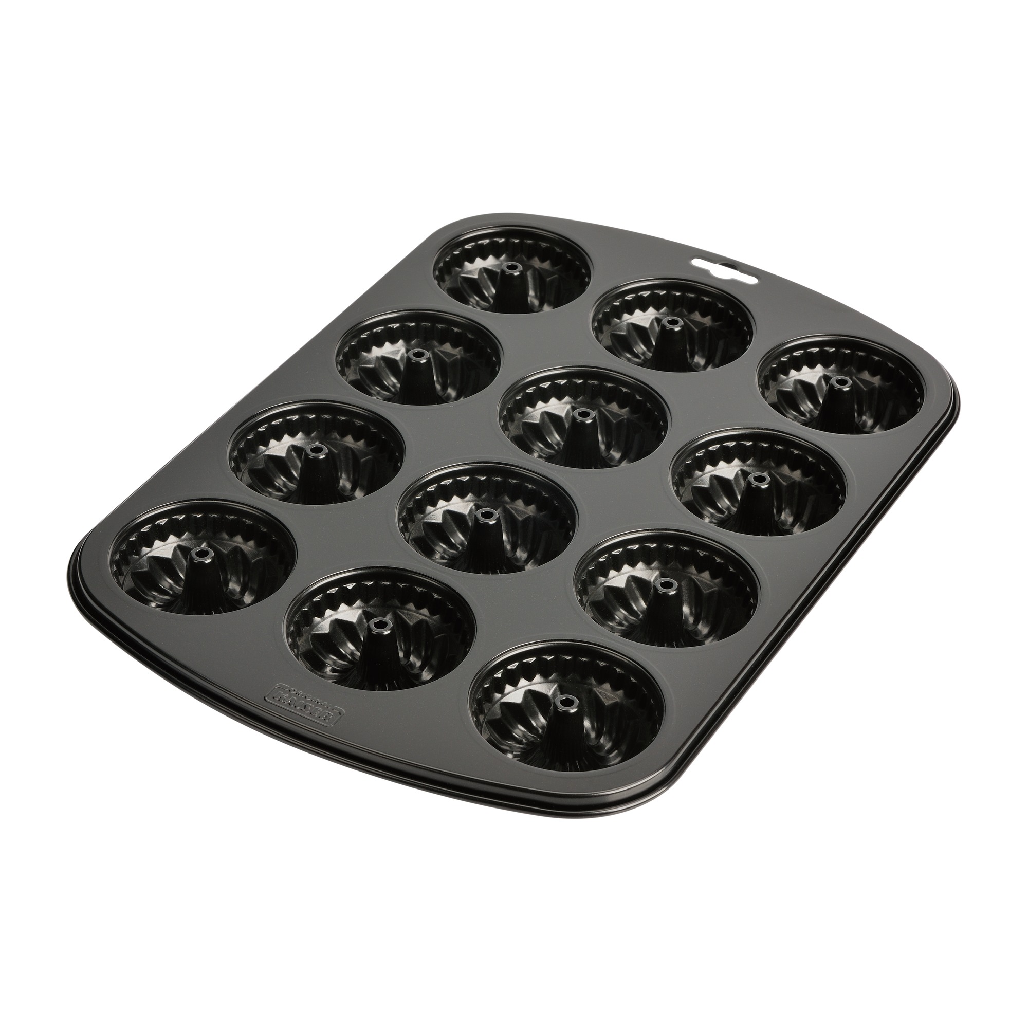 Kaiser 12er Gugelhupf Muffinbackform in schwarz