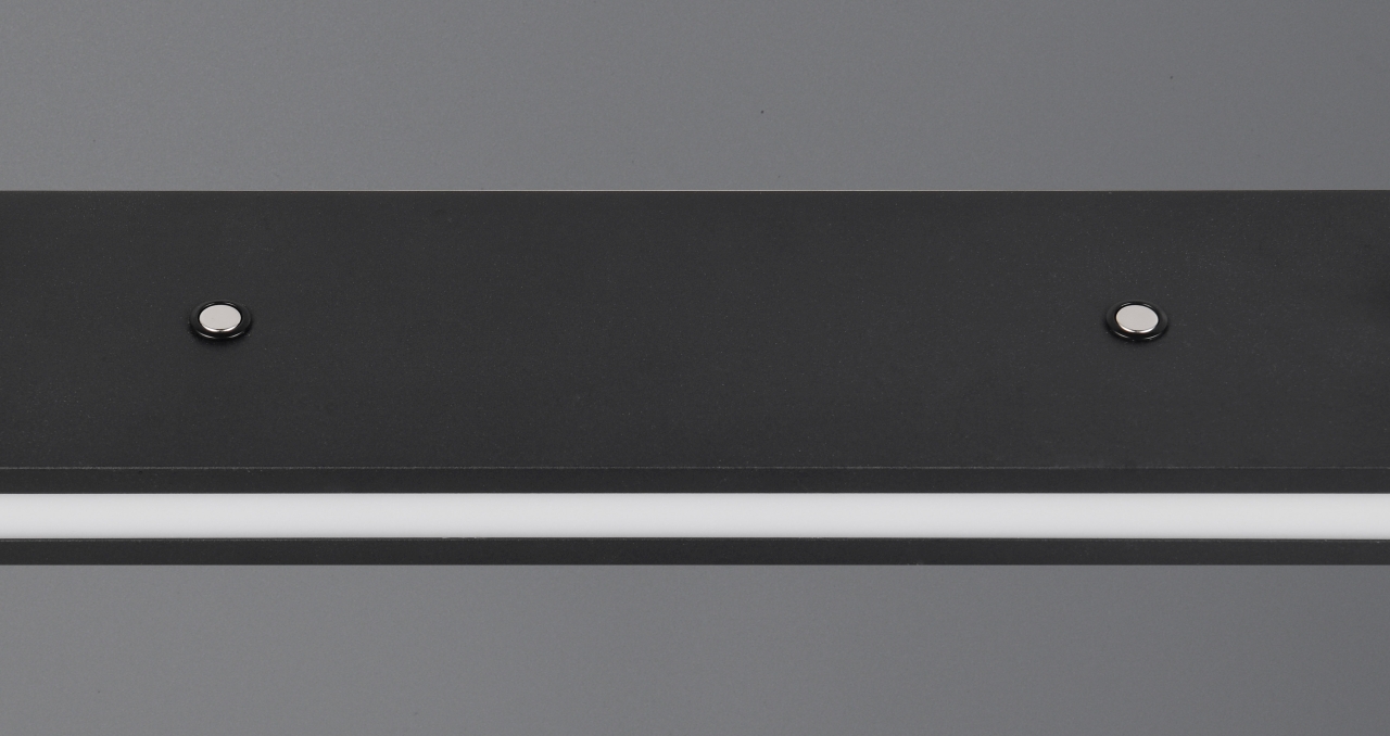 Trio LED-Pendelleuchte GRAHAM 7-flammig in Farbe schwarz matt, Kunststoff weiß, Elektrisches Gerät, Schalter, Zubehör, Riemen