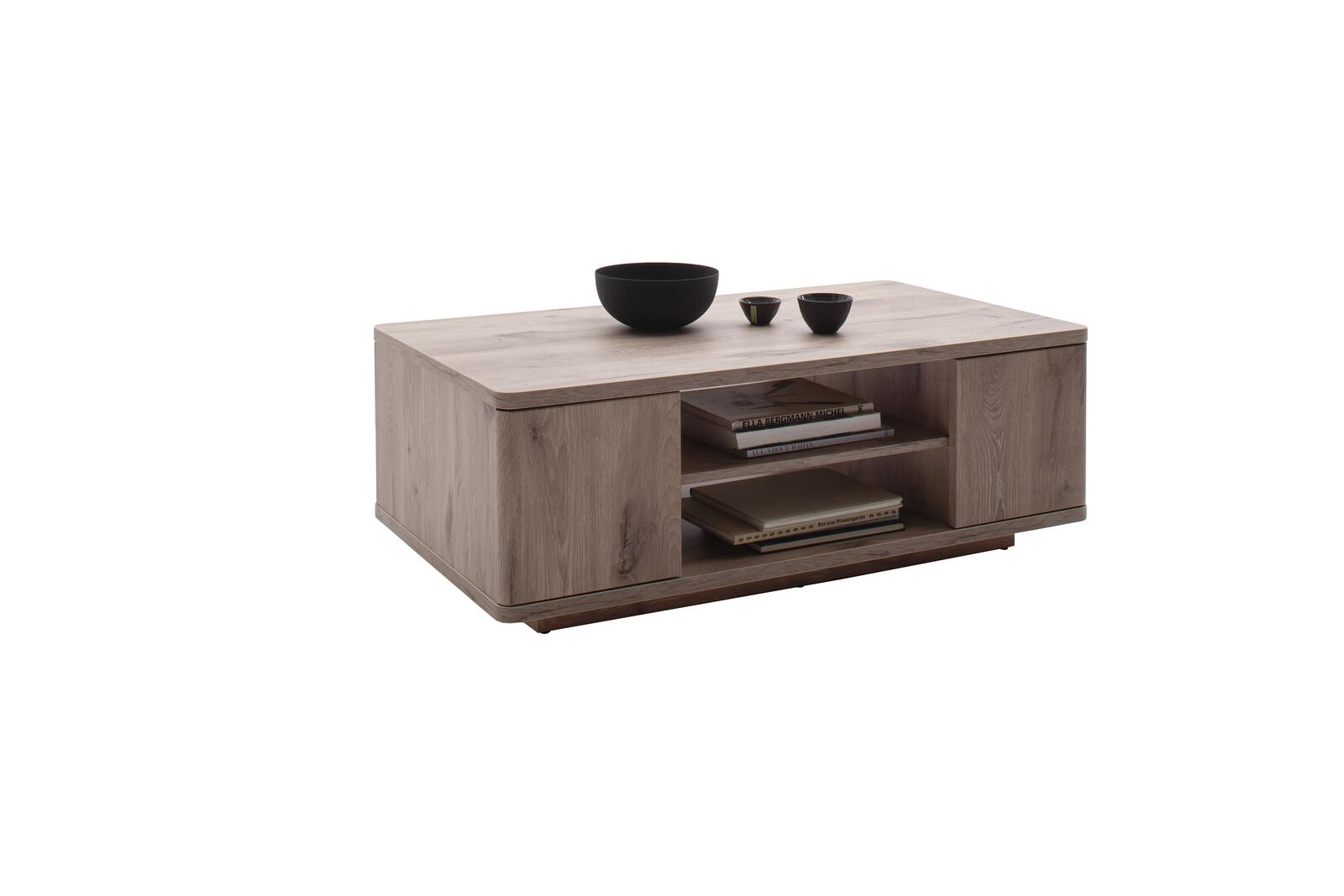 MCA Furniture Couchtisch MODENA ca. 115x65cm in Viking Oak Nachbildung