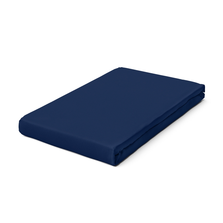 Schlafgut Pure Spannbettlaken ca. 180x200-200x220cm in Farbe Blue Deep Schlafgut Pure Spannbettlaken ca. 180x200-200x220cm in Farbe Blue Deep