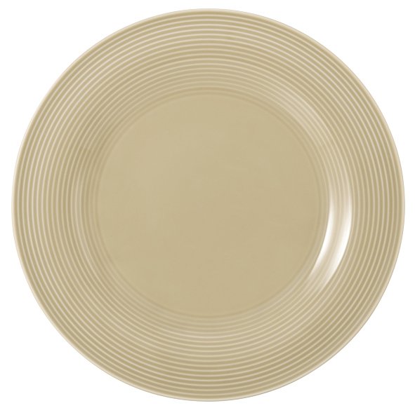Seltmann Weiden Speiseteller rund 27,5 cm Beat 3 Sandbeige 