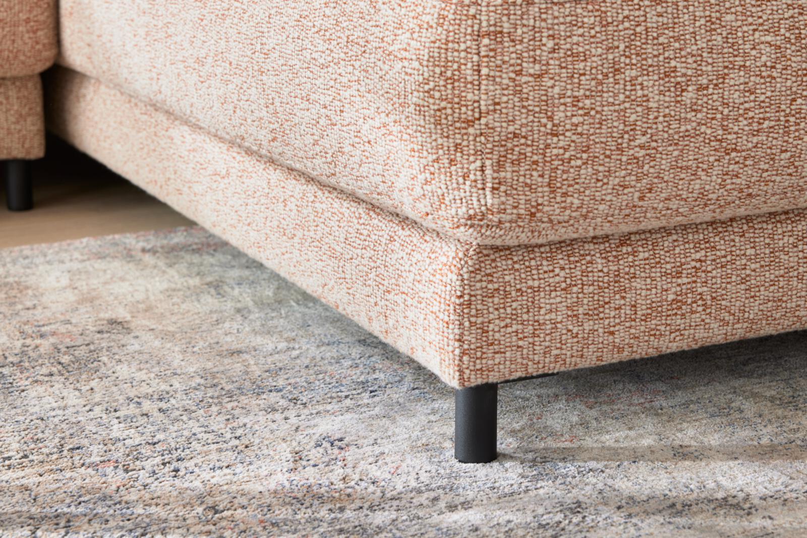 Roomio Polsterecke NO. 4103 ca. 301x223cm in Stoff Donna rusty melange