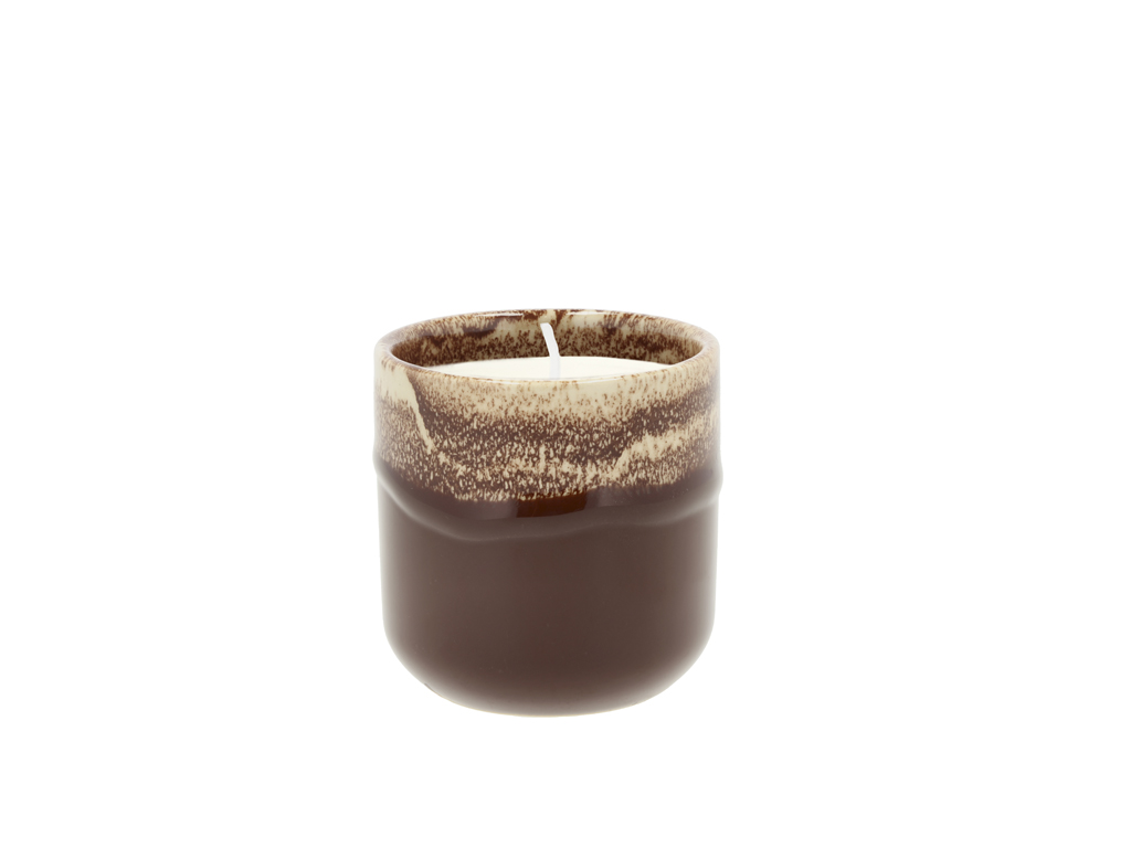 Villa Collection Duftkerze 7 cm in Farbe braun/creme Villa Collection Duftkerze 7 cm in Farbe braun/creme